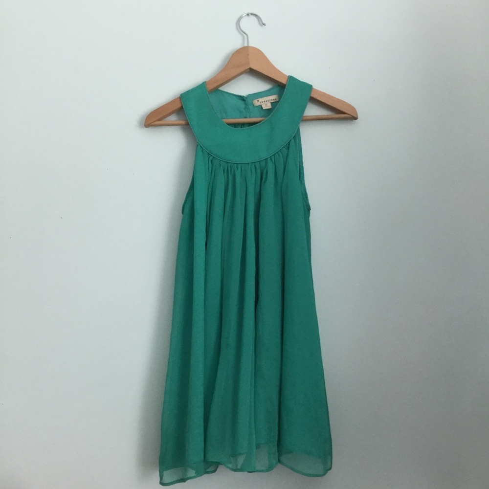 Forever 21 Blue Green Top